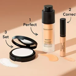 BAREMINERALS Polvos De Maquillaje|Cruelty Free<Original Mineral Veil Pressed Setting Powder