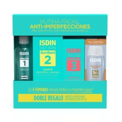 ISDIN Hidratantes Faciales|Piel Grasa<Pack Rutina Facial Anti-Imperfecciones