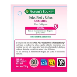 NATURE'S BOUNTY Hidratantes Faciales|Complementos Alimenticios<Pelo, Piel y Uñas Gummies