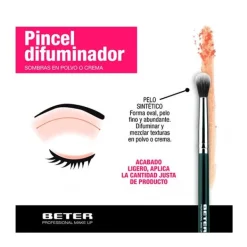 Pincel Difuminador Sombras Brochas Y Pinceles