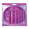Hot Pink Attitude Makeup Palette & Mini Brush Set Brochas Y Pinceles