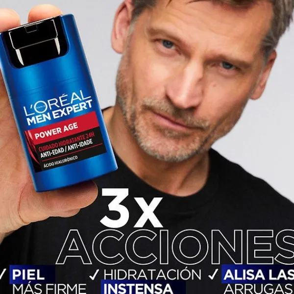 L'OREAL MEN EXPERT Antiedad|Hidratantes Faciales<Power Age Hidratante