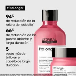 L'OREAL PROFESSIONNEL Champús|Cabello Fino (volumen)<Pro Longer Shampoo
