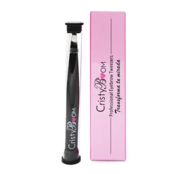 Online Professional Eyebrow Tweezers Black Cejas