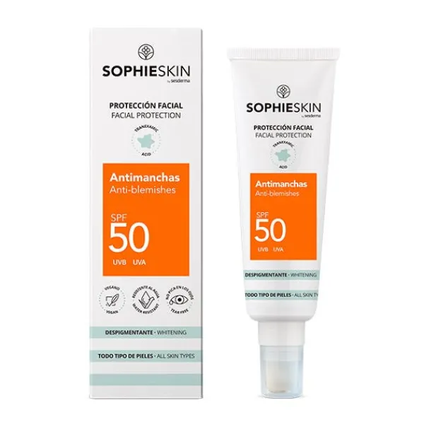 SOPHIESKIN Cremas Antimanchas|Spf 50 - 100<Protector Facial Antimanchas Spf50