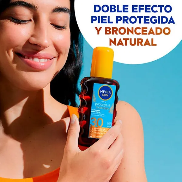 NIVEA Hidratantes Faciales|Corporales<Protege & Broncea Aceite Solar Spf 30
