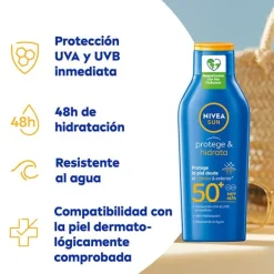 NIVEA Hidratantes Faciales|Corporales<Protege & Hidrata Leche Solar Spf 50