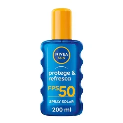 NIVEA Hidratantes Faciales|Spf 50 - 100<Protege & Refresca Spray Solar Spf 50