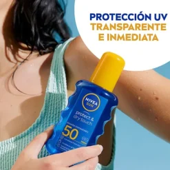 NIVEA Hidratantes Faciales|Spf 50 - 100<Protege & Refresca Spray Solar Spf 50