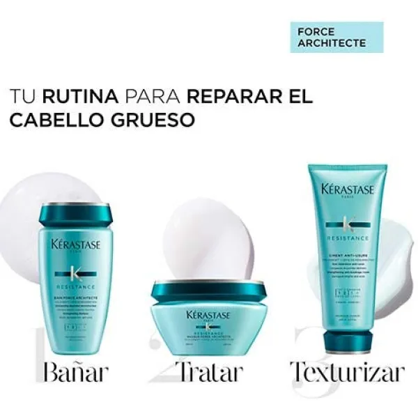 KERASTASE Champús|Cabello Dañado<Resistance Bain Force Architecte Shampoo