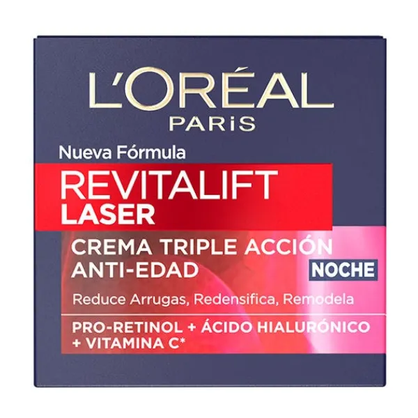 L'OREAL PARIS Antiedad|Cremas Antimanchas<Revitalift Laser Noche