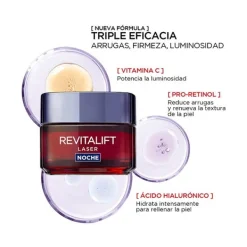 L'OREAL PARIS Antiedad|Cremas Antimanchas<Revitalift Laser Noche