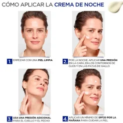 L'OREAL PARIS Antiedad|Hidratantes Faciales<Revitalift Laser Pressed-Cream Noche