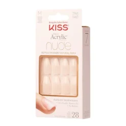 KISS Uñas Postizas<Salon Acrylic Nude Nails