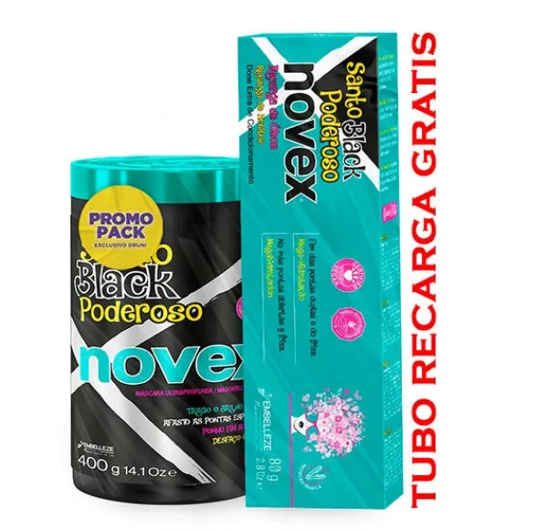 NOVEX Hidratantes Faciales|Tratamientos<Santo Black Poderoso