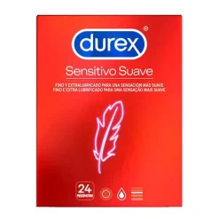 DUREX Preservativos<Sensitivo Suave