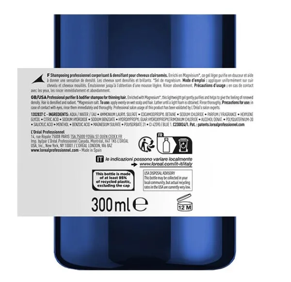 L'OREAL PROFESSIONNEL Hidratantes Faciales|Champús<Serioxyl Advanced X