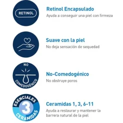 CERAVE Hidratantes Faciales|Retinol<Serum Retinol Acné