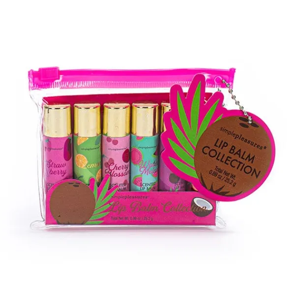 TRI-COASTAL Bálsamos Labiales|Para Niñxs<Set 6 Lip Balms Coco