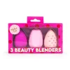 Hot Shaka Pop 3 Beauty Blenders Pink Glitter Esponjas De Maquillaje