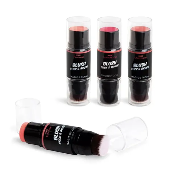 Clearance Shaky Blush Stick And Brush Brochas Y Pinceles