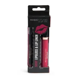 MAGIC STUDIO Estuches Y Sets|Hidratantes Faciales<Shiny Lipgloss & Lip Liner
