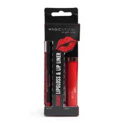 Sale Shiny Lipgloss & Lip Liner Estuches Y Sets