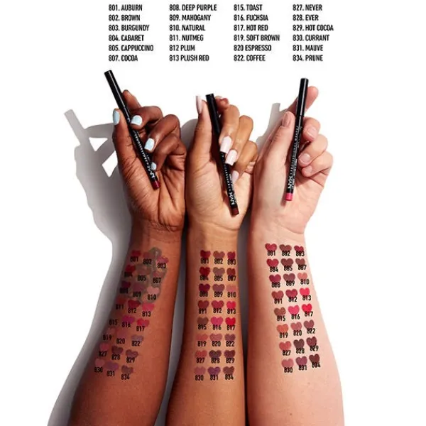 NYX PROFESSIONAL MAKE UP Perfiladores De Labios<Slim Lip Pencil