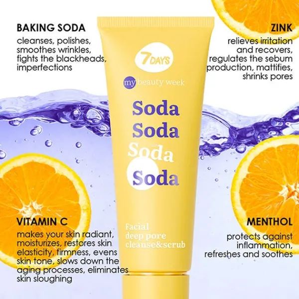 7 DAYS Exfoliantes|Limpieza<Soda