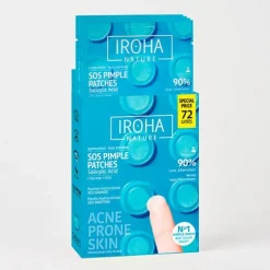 IROHA NATURE Hidratantes Faciales|Ácido Salicílico<Sos Pimple Patches