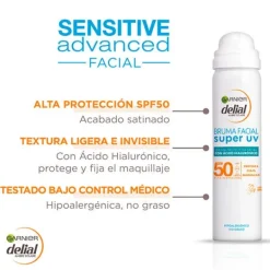 DELIAL Brumas Faciales|Hidratantes Faciales<Spray Bruma Facial Hidratante Spf 50