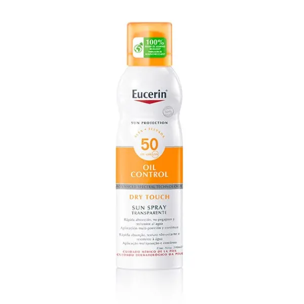 EUCERIN Hidratantes Faciales|Corporal<Spray Transparente Dry Touch SPF50