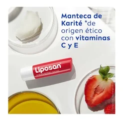 LIPOSAN Bálsamos Labiales|Hidratantes Faciales<Strawberry Shine