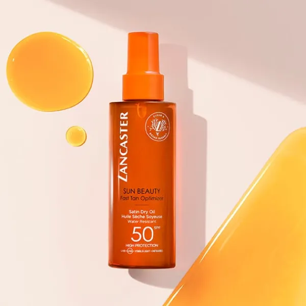 LANCASTER Hidratantes Faciales|Corporales<Sun Beauty Satin Dry Oil SPF 50