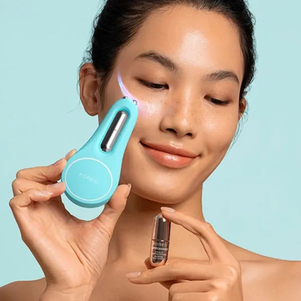 FOREO Contorno Ojos|Cruelty Free<Supercharged Eye & Lip Contour Booster Conductive Serum