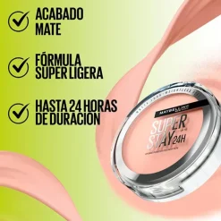 MAYBELLINE NEW YORK Polvos De Maquillaje<Superstay Híbrido 24H