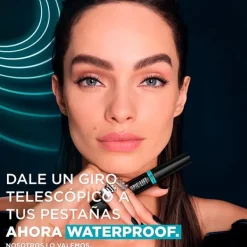 Telescopic Lift Waterproof Máscara De Pestañas