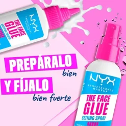 NYX PROFESSIONAL MAKE UP Fijadores Maquillaje|Hidratantes Faciales<The Face Glue Setting Spray