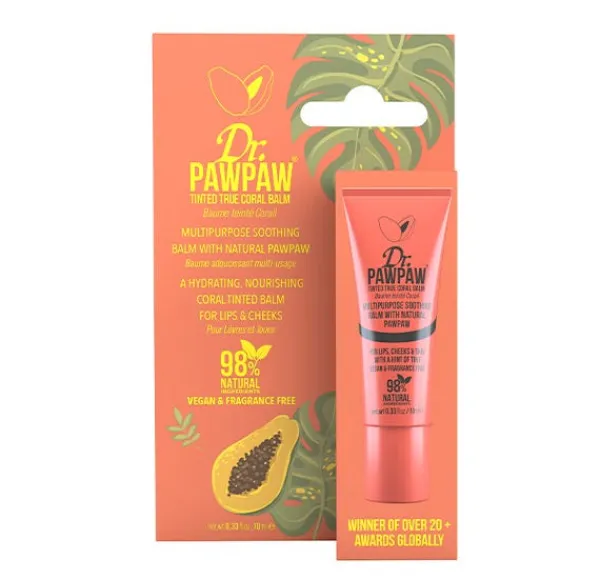 DR PAWPAW Bálsamos Labiales|Hidratantes Faciales<Tin Ted True Coral Balm