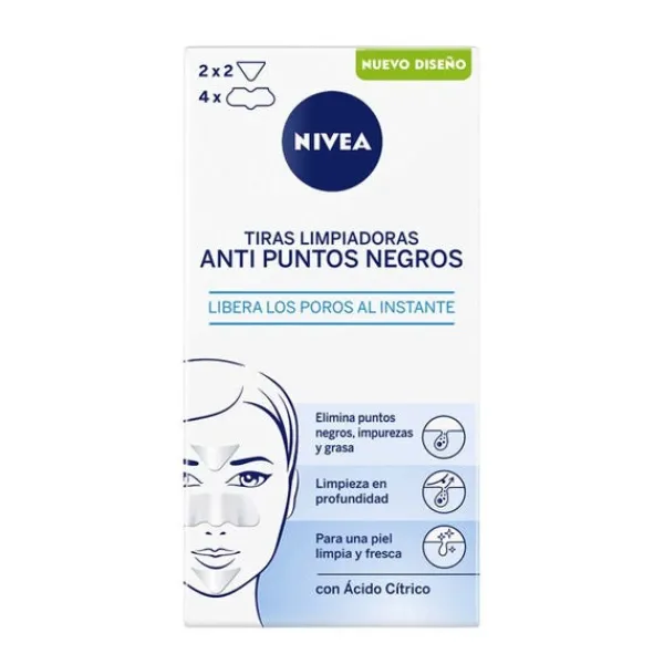 NIVEA Limpieza<Tiras Limpiadoras Anti Puntos Negros