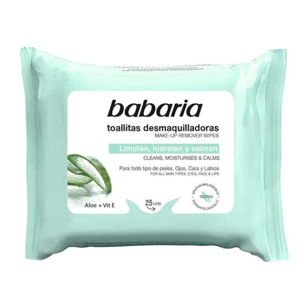 BABARIA Limpieza|Toallitas<Toallitas Desmaquilladoras Aloe Vera
