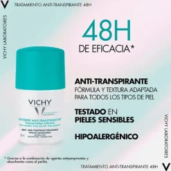 VICHY Hidratantes Faciales|Desodorantes<Traitement Anti-Transpirant 48H