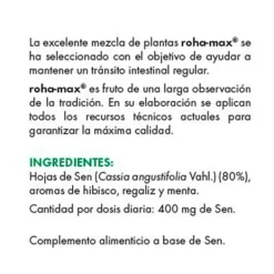 ROHA-MAX Hidratantes Faciales|Complementos Alimenticios<Tránsito Intestinal