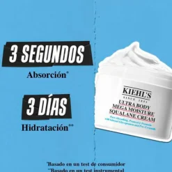 KIEHL'S Hidratantes<Ultra Body Mega Mouisture Squalane Cream Crema Corporal