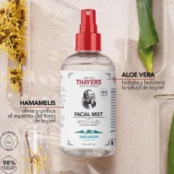 THAYERS Brumas Faciales|Cruelty Free<Unscented Facial Mist
