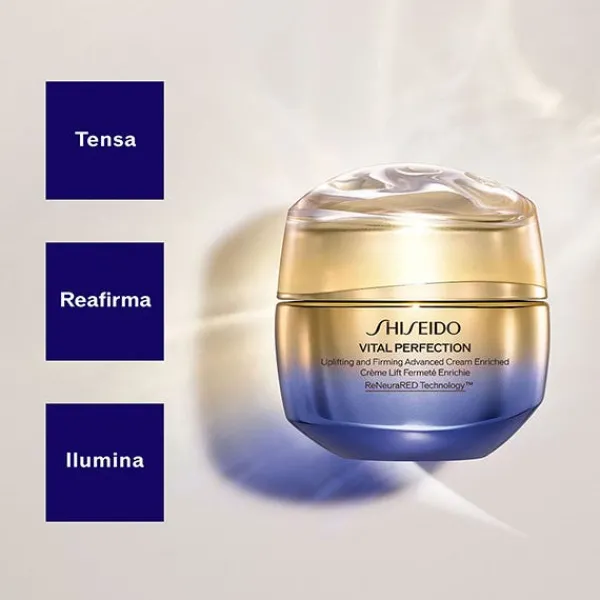 SHISEIDO Antiedad|Hidratantes Faciales<Vital Perfection Uplifting And Firming Cream Enriched