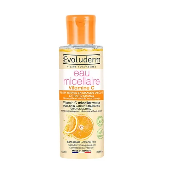 EVOLUDERM Limpieza|Aguas Micelares<Vitamin C & Orange Extract