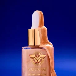 Wonder Woman Liquid Luminizer Face Drops Iluminadores Maquillaje